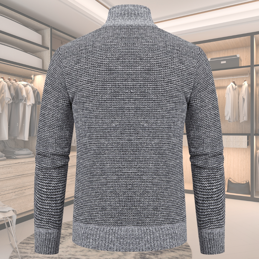 Leandro Elegant Wool Jacket for Men