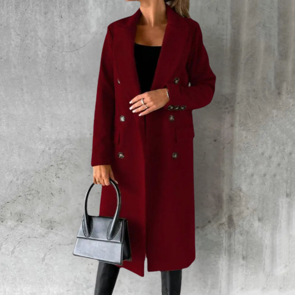 Meggie Chic Wool Trench