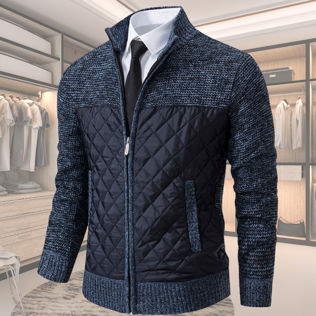 Leandro Elegant Wool Jacket for Men