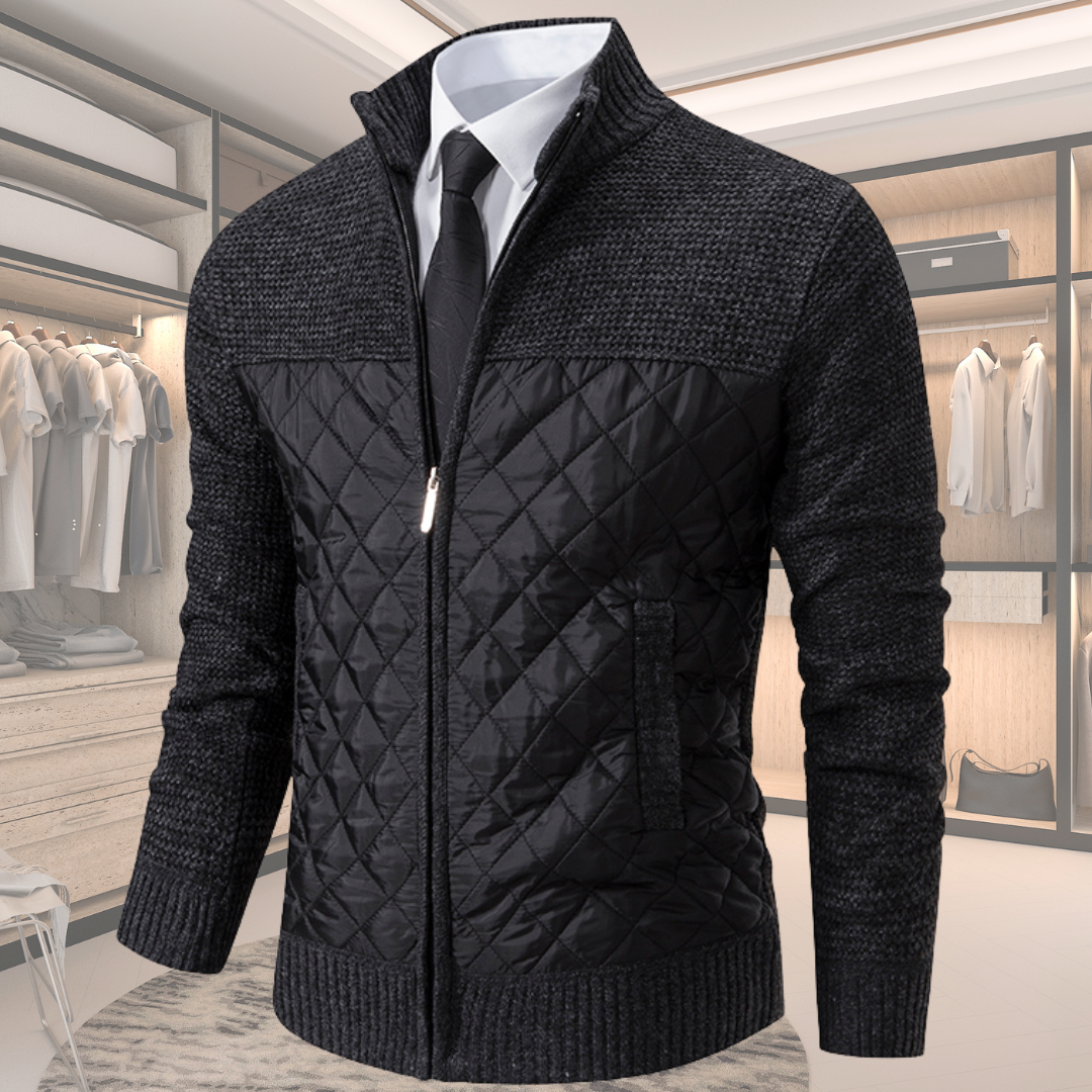 Leandro Elegant Wool Jacket for Men