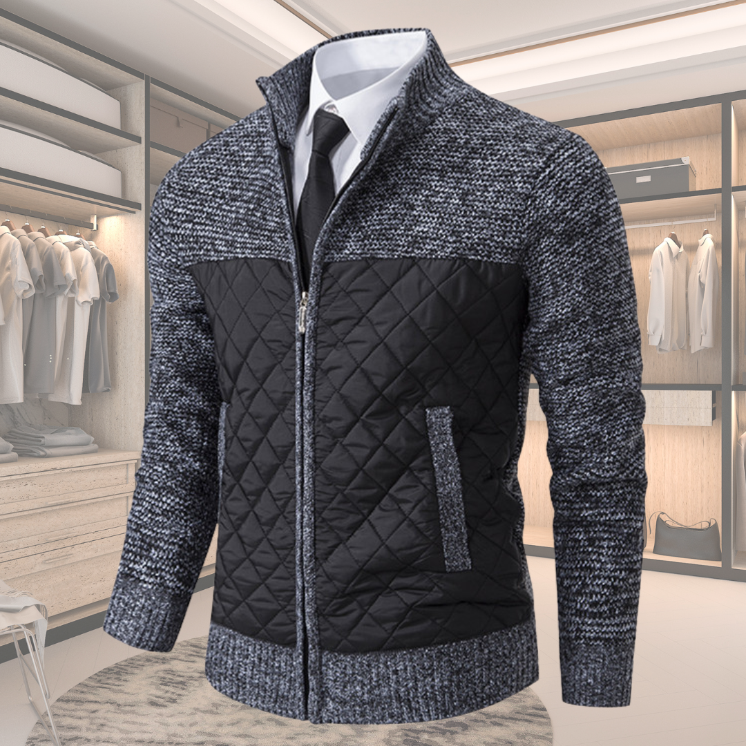 Leandro Elegant Wool Jacket for Men