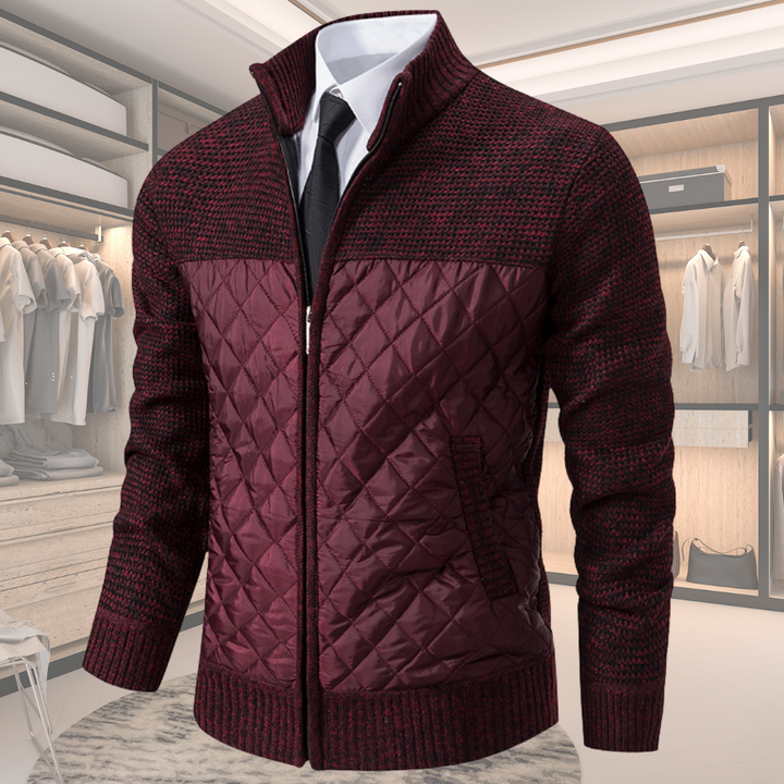 Leandro Elegant Wool Jacket for Men