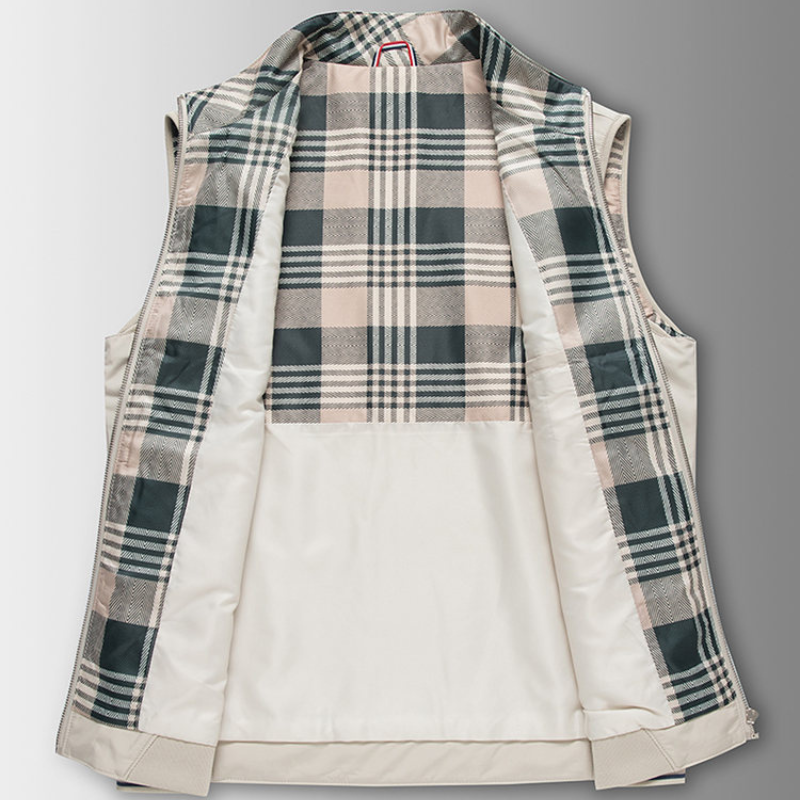 Angelo Plaid Vest