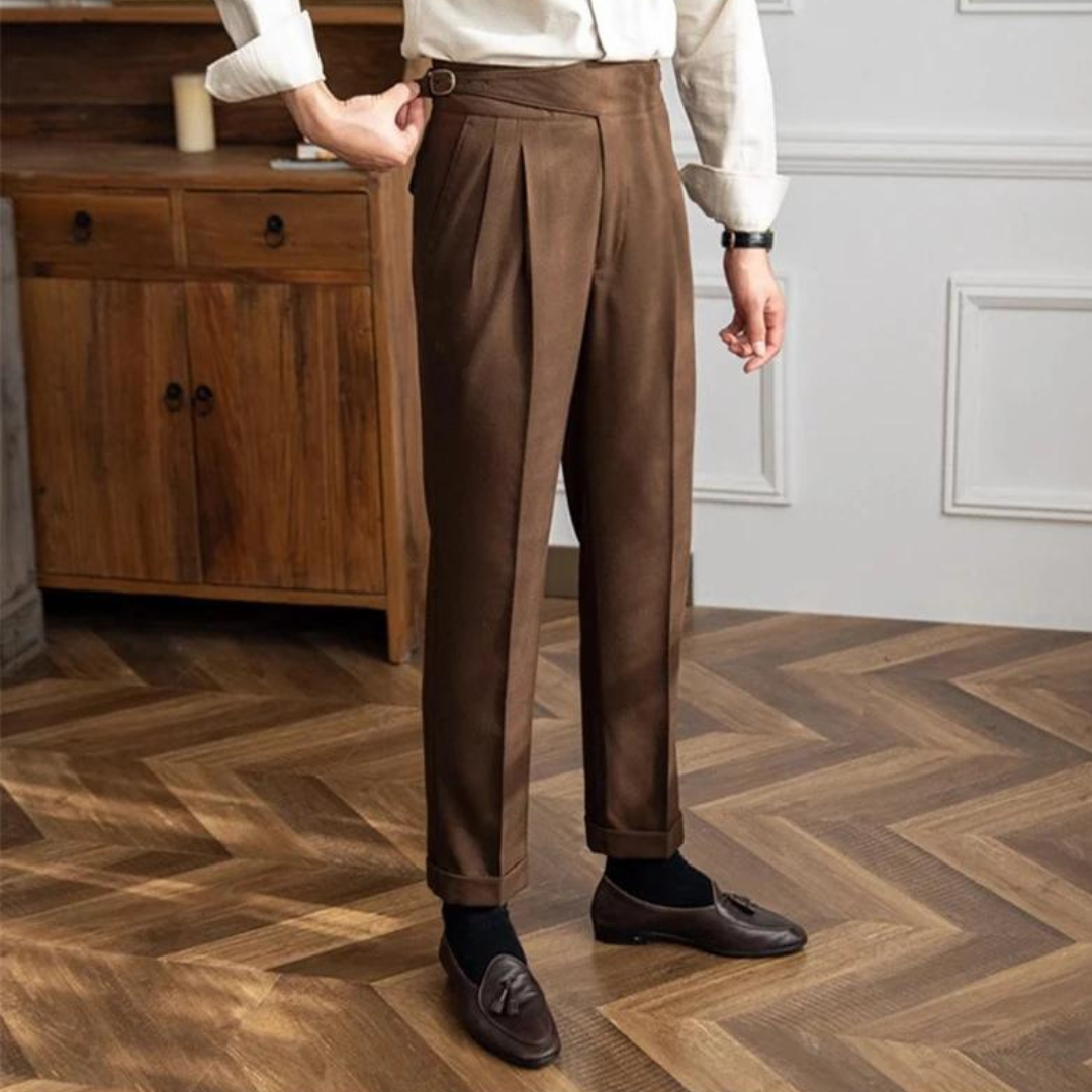 Daniel Pleated Trousers