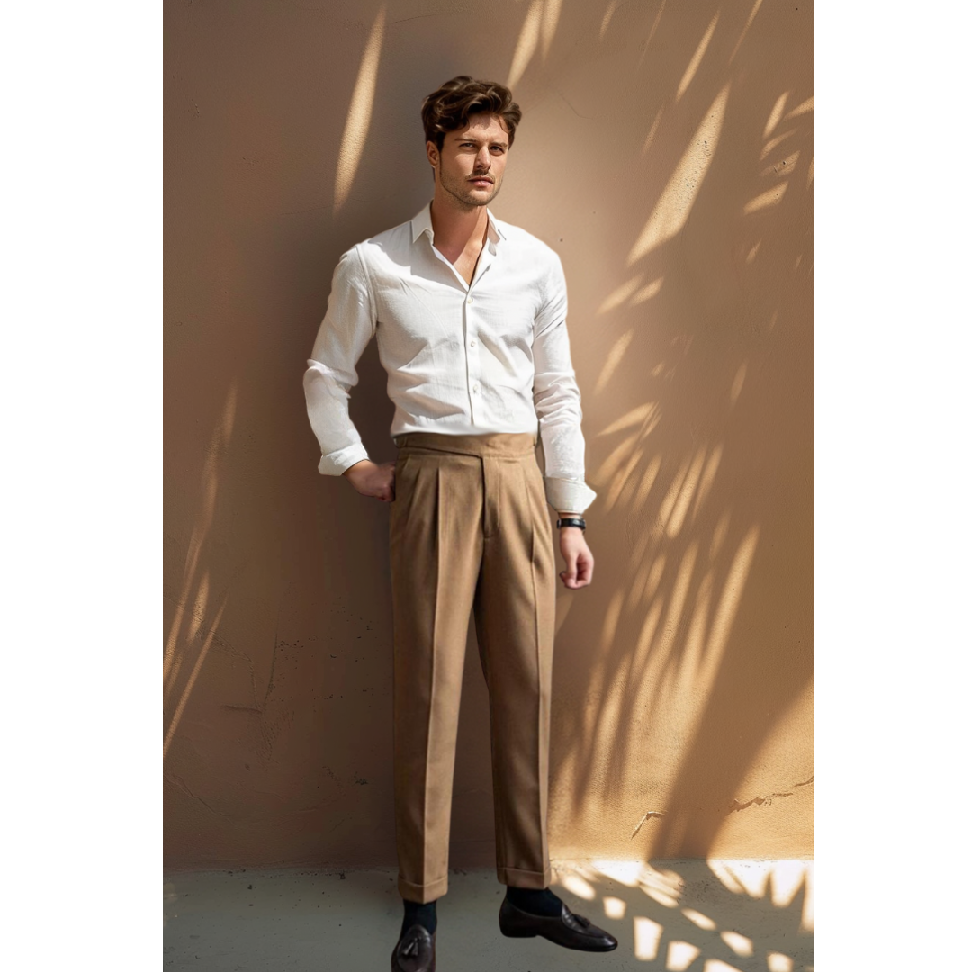 Daniel Pleated Trousers