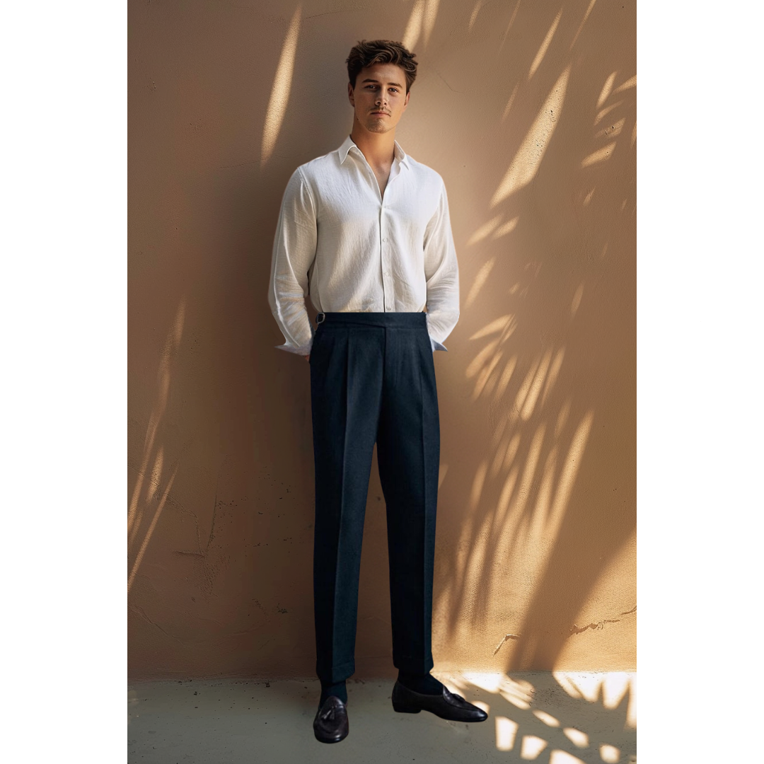 Daniel Pleated Trousers