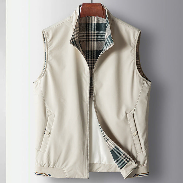 Angelo Plaid Vest