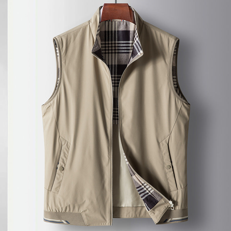 Angelo Plaid Vest