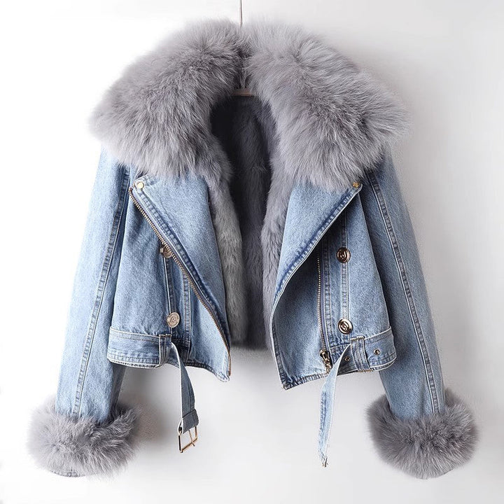 Orianna Luxurious Denim Coat