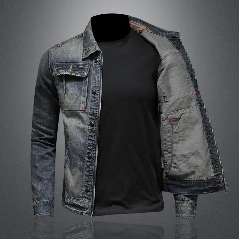 Bradford Zipped Denim Jacket