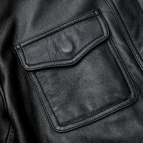 Rems Genuine Leather Jacket