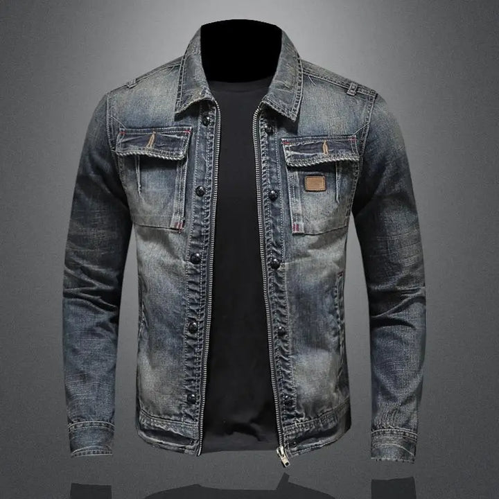 Bradford Zipped Denim Jacket