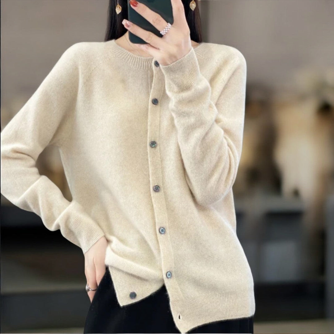 Annika Cozy Wool Cardigan