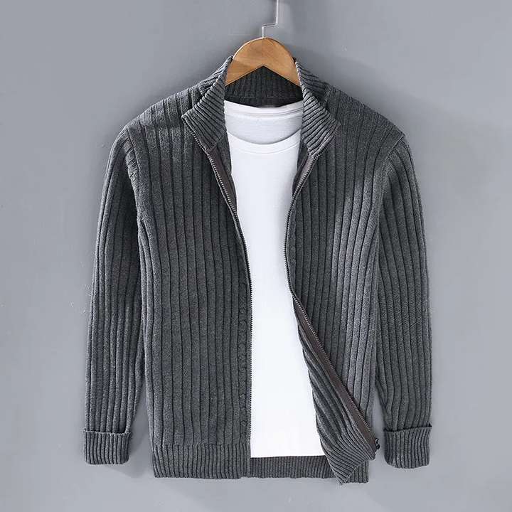 Graham Zip Cardigan