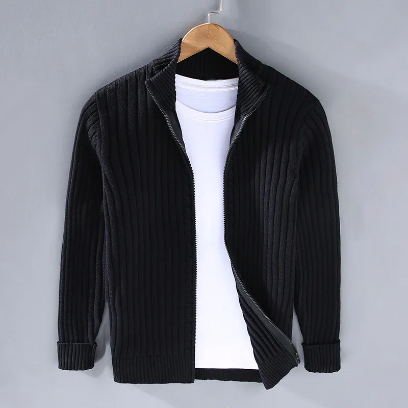 Graham Zip Cardigan